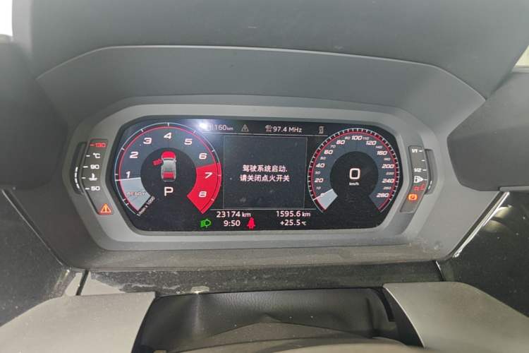Used Audi A3 2024 A3L Limousine 35 TFSI Fashion Sport Model Instrument Cluster
