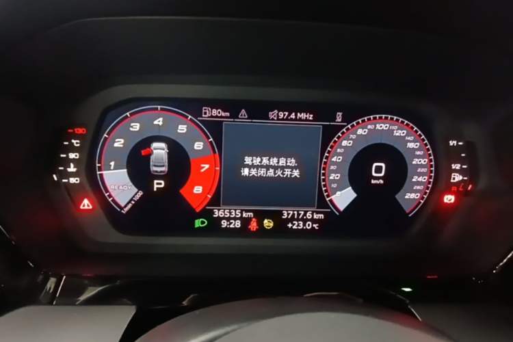 Used Audi A3 2024 A3L Limousine 35 TFSI Fashion Sport Model Instrument Cluster