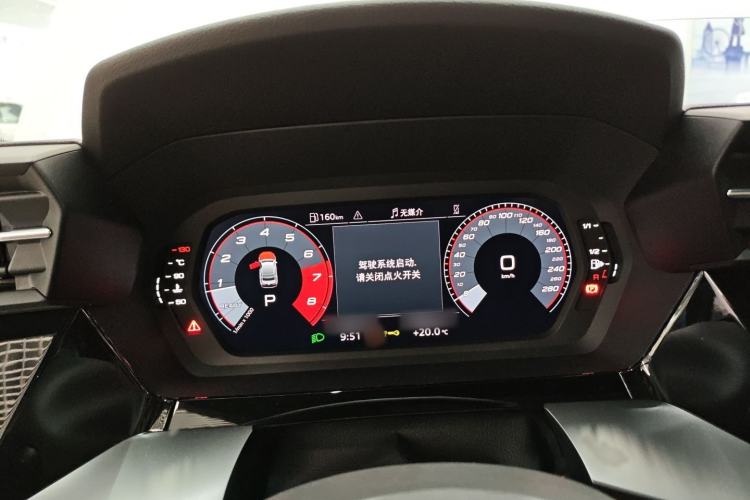 Used Audi A3 2024 A3L Limousine 35 TFSI Fashion Sport Model Instrument Cluster