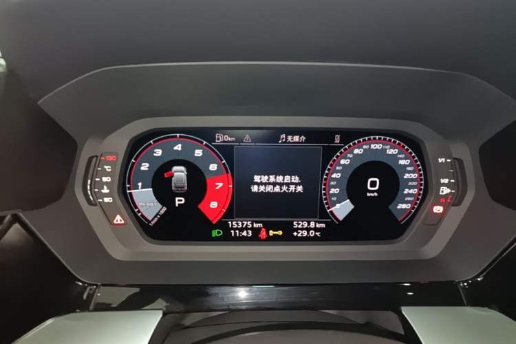 Used Audi A3 2024 Sportback 35 TFSI Fashionable Sports Model Instrument Cluster
