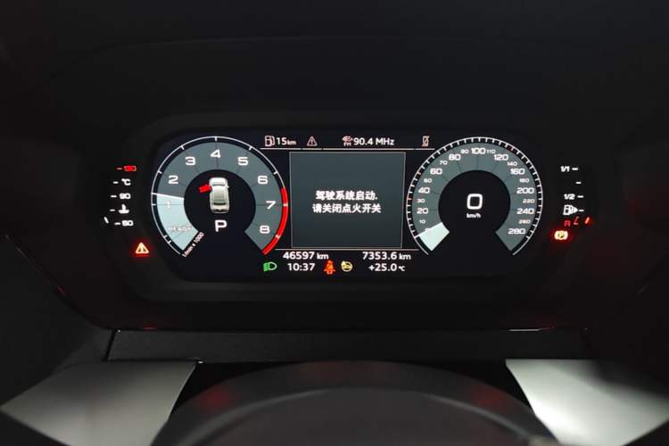 Used Audi A3 2024 A3L Limousine 35 TFSI Fashion Sport Model Instrument Cluster