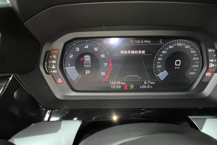 Used Audi A3 2024 A3L Limousine 35 TFSI Fashion Sport Model Instrument Cluster