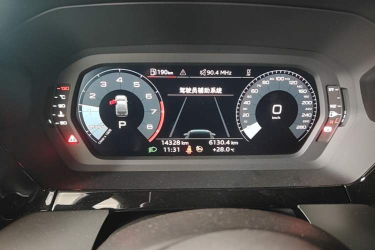 Used Audi A3 2024 Sportback 35 TFSI Fashionable Sports Model Instrument Cluster