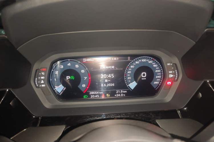 Used Audi A3 2024 A3L Limousine 35 TFSI Progressive Sport Edition Instrument Cluster