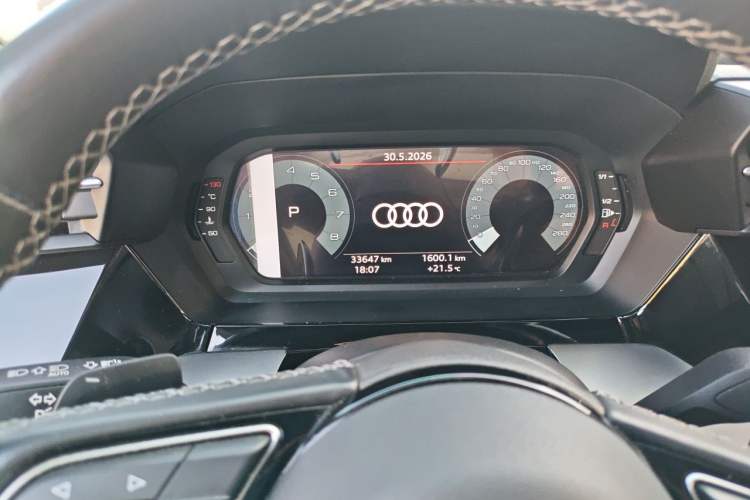 Used Audi A3 2024 A3L Limousine 35 TFSI Fashionable and Elegant Model Instrument Cluster
