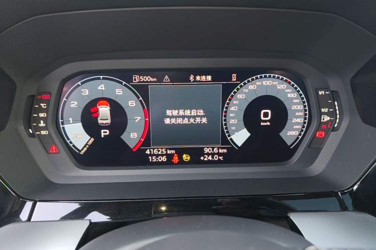 Used Audi A3 2024 A3L Limousine 35 TFSI Fashion Sport Model Instrument Cluster
