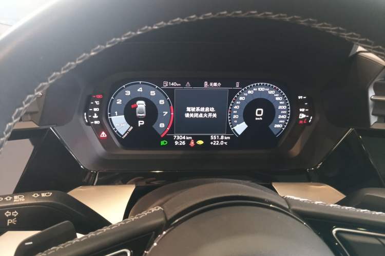 Used Audi A3 2024 A3L Limousine 35 TFSI Fashion Sport Model Instrument Cluster