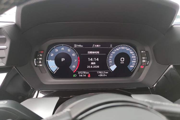 Used Audi A3 2024 A3L Limousine 35 TFSI Fashion Sport Model Instrument Cluster