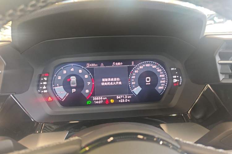 Used Audi A3 2024 A3L Limousine 35 TFSI Fashion Sport Model Instrument Cluster