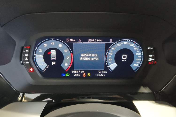 Used Audi A3 2024 A3L Limousine 35 TFSI Fashion Sport Model Instrument Cluster