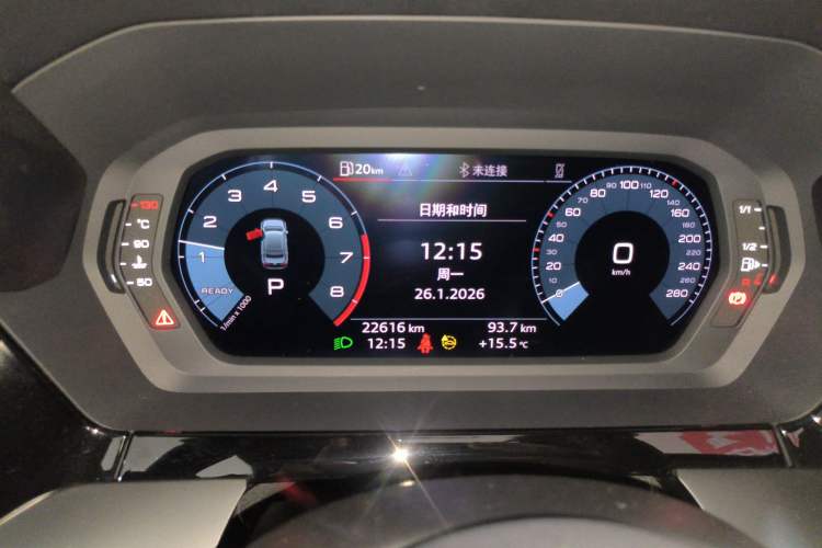 Used Audi A3 2024 A3L Limousine 35 TFSI Fashion Sport Model Instrument Cluster
