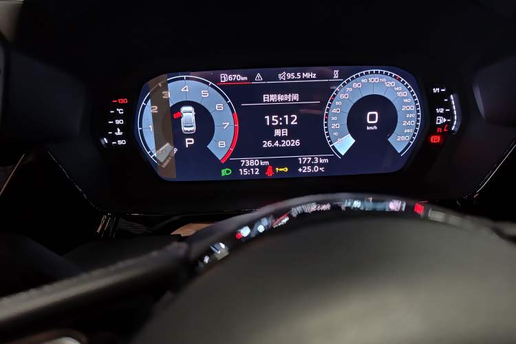 Used Audi A3 2024 A3L Limousine 35 TFSI Fashion Sport Model Instrument Cluster