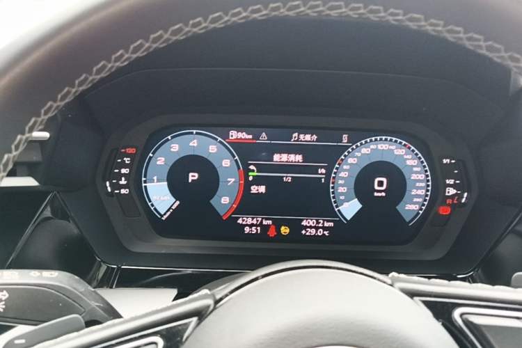 Used Audi A3 2024 A3L Limousine 35 TFSI Fashion Sport Model Instrument Cluster