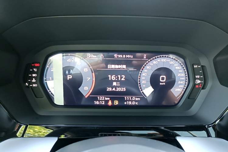 Used Audi A3 2024 A3L Limousine 35 TFSI Fashion Sport Model Instrument Cluster