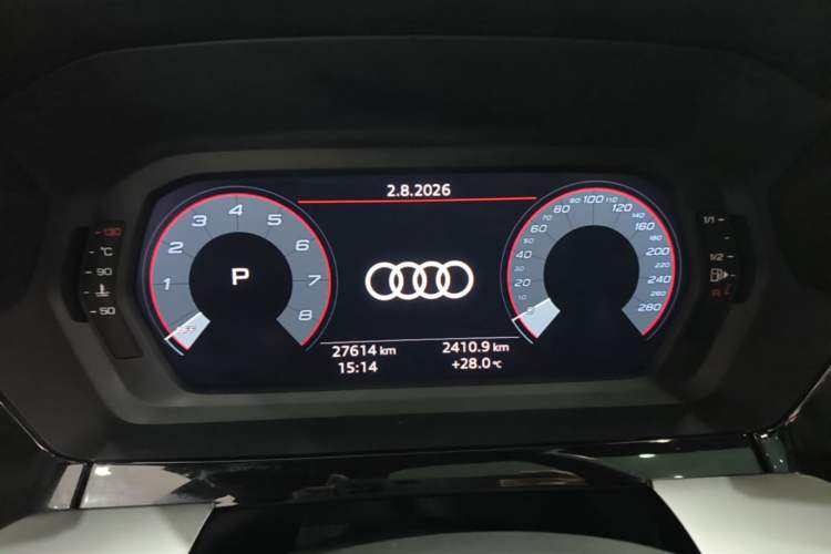 Used Audi A3 2024 A3L Limousine 35 TFSI Fashion Sport Model Instrument Cluster