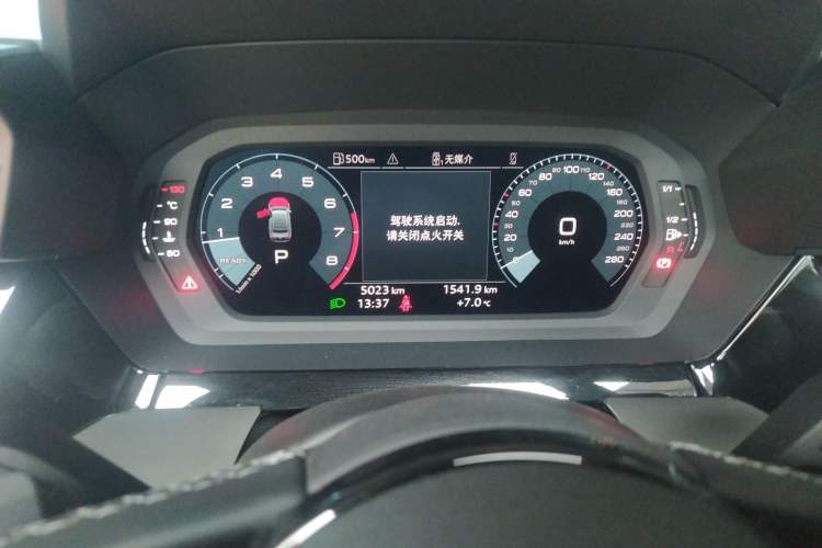 Used Audi A3 2024 A3L Limousine 35 TFSI Fashion Sport Model Instrument Cluster
