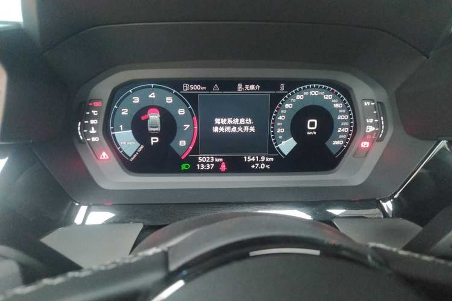 Used Audi A3 2024 A3L Limousine 35 TFSI Fashion Sport Model Instrument Cluster