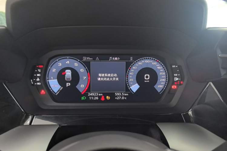 Used Audi A3 2024 Sportback 35 TFSI Fashionable Sports Model Instrument Cluster