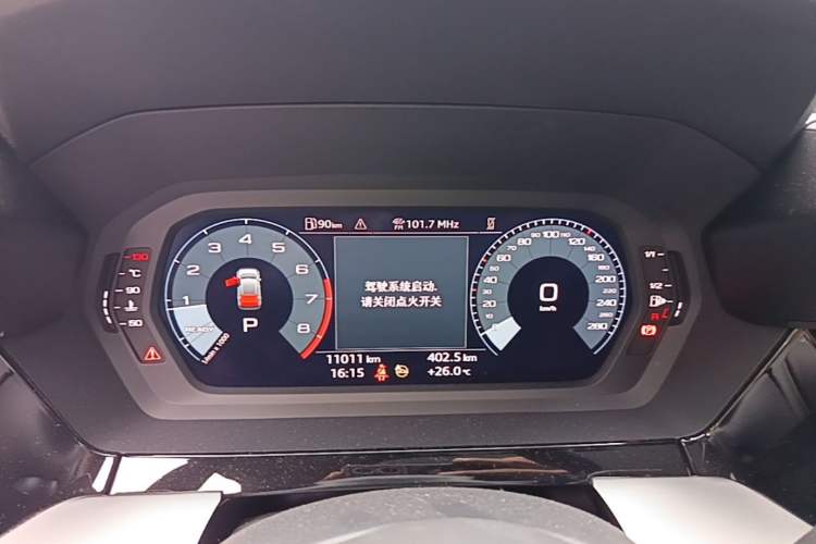 Used Audi A3 2024 Sportback 35 TFSI Fashionable Sports Model Instrument Cluster