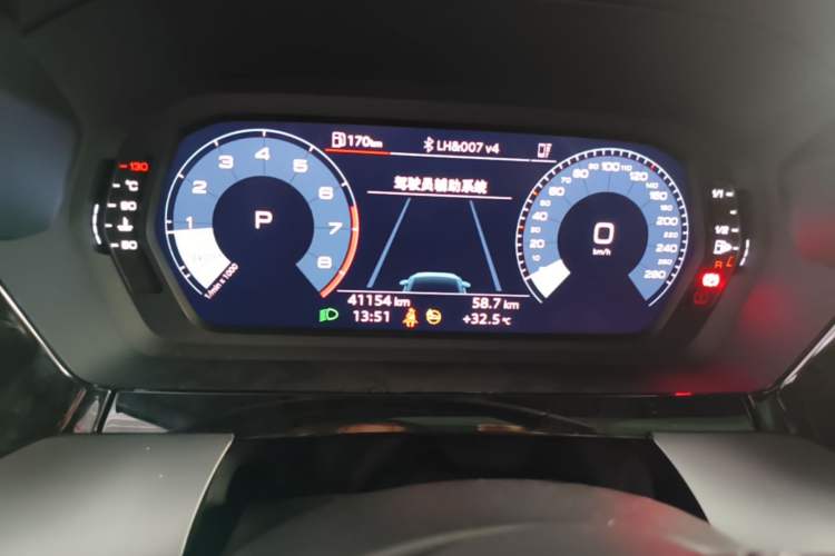 Used Audi A3 2024 A3L Limousine 35 TFSI Fashion Sport Model Instrument Cluster