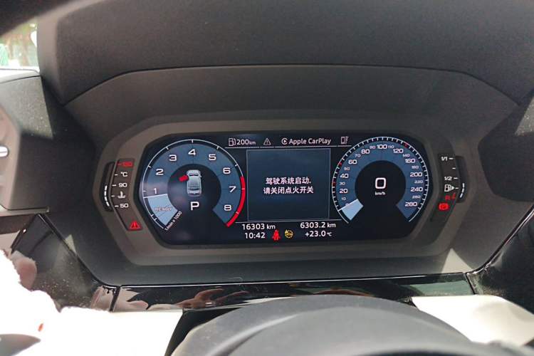 Used Audi A3 2024 A3L Limousine 35 TFSI Fashion Sport Model Instrument Cluster