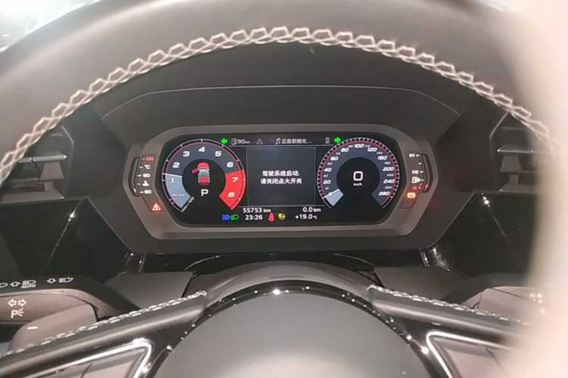 Used Audi A3 2024 Sportback 35 TFSI Fashionable Sports Model Instrument Cluster
