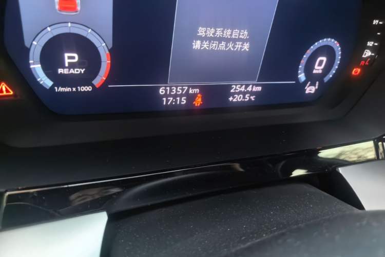 Used Audi A3 2024 Sportback 35 TFSI Fashionable Sports Model Odometer Close Up