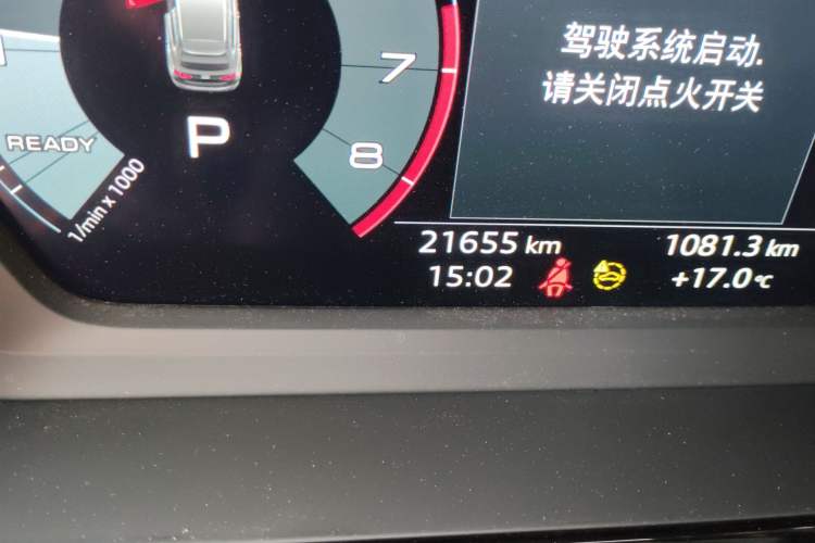 Used Audi A3 2024 Sportback 35 TFSI Fashionable Sports Model Odometer Close Up