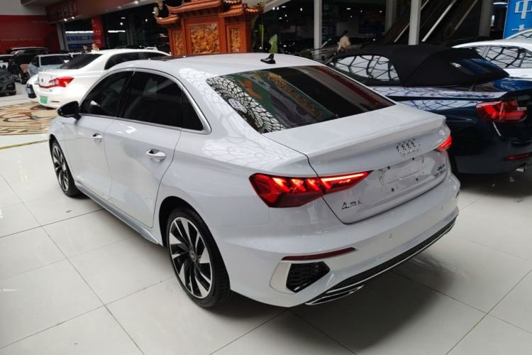Used Audi A3 2024 A3L Limousine 35 TFSI Fashion Sport Model Rear Left 45 Deg