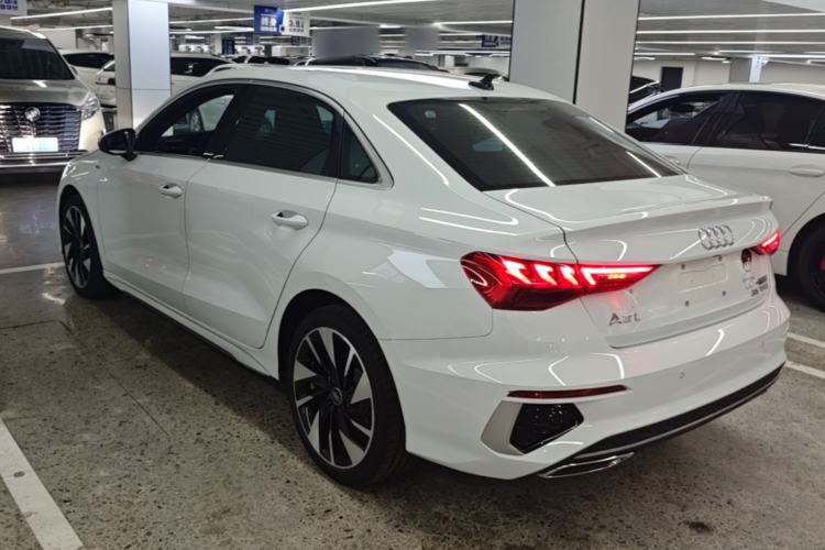 Used Audi A3 2024 A3L Limousine 35 TFSI Fashion Sport Model Rear Left 45 Deg