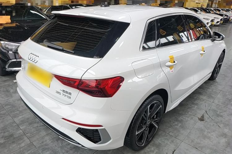 Used Audi A3 2024 Sportback 35 TFSI Fashionable Sports Model Rear Right 45 Deg