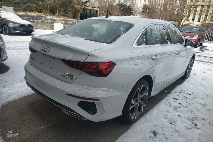 Used Audi A3 2024 A3L Limousine 35 TFSI Luxury Sport Edition Rear Right 45 Deg