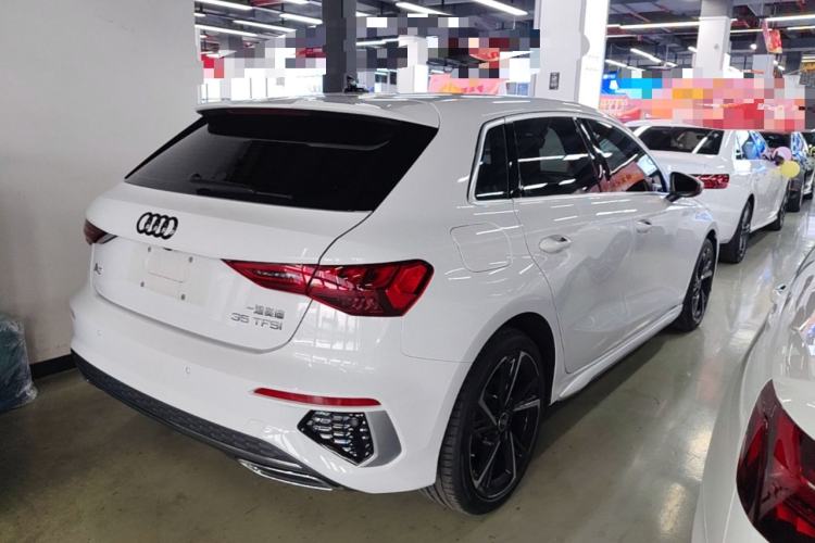 Used Audi A3 2024 Sportback 35 TFSI Fashionable Sports Model Rear Right 45 Deg