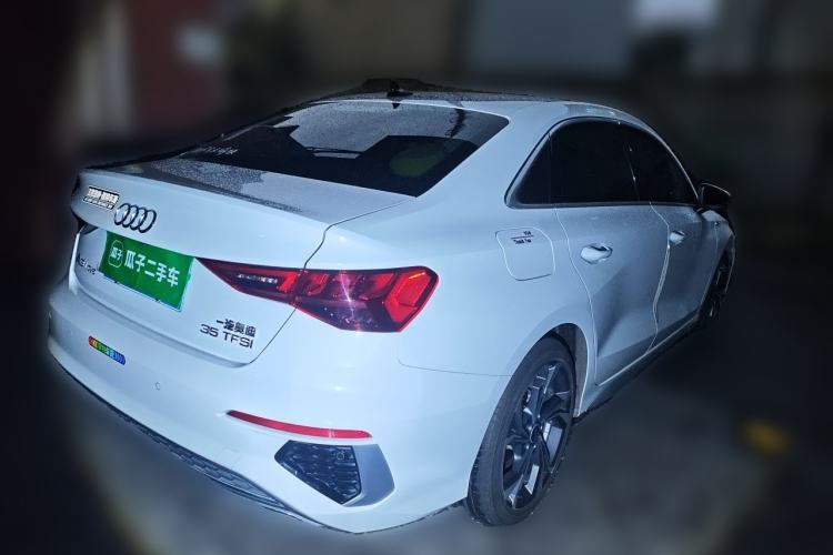 Used Audi A3 2024 A3L Limousine 35 TFSI Fashion Sport Model Rear Right 45 Deg