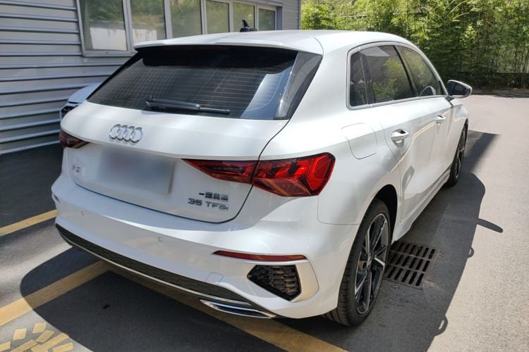 Used Audi A3 2024 Sportback 35 TFSI Fashionable Sports Model Rear Right 45 Deg