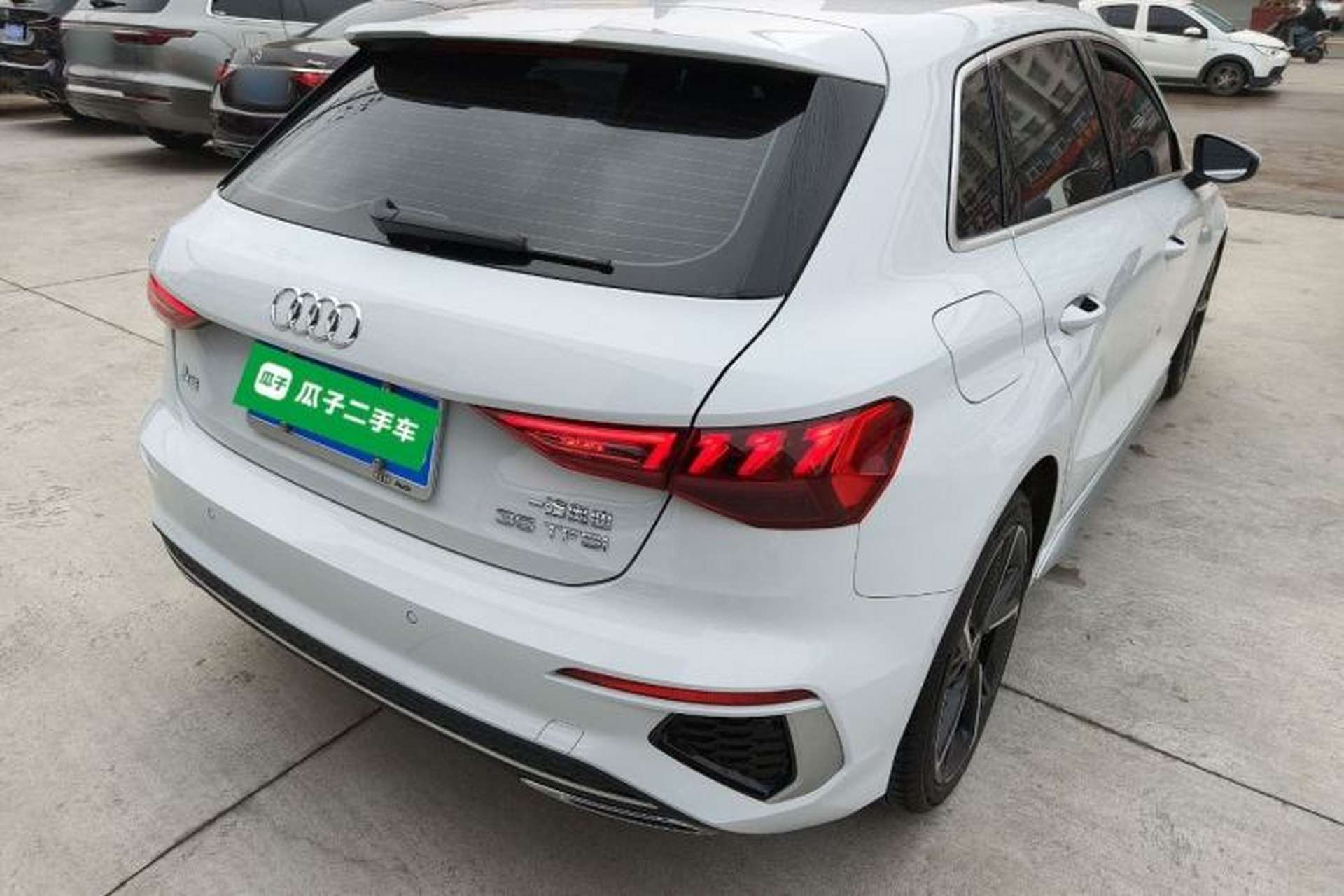 Used Audi A3 2024 Sportback 35 TFSI Fashionable Sports Model Rear Right 45 Deg