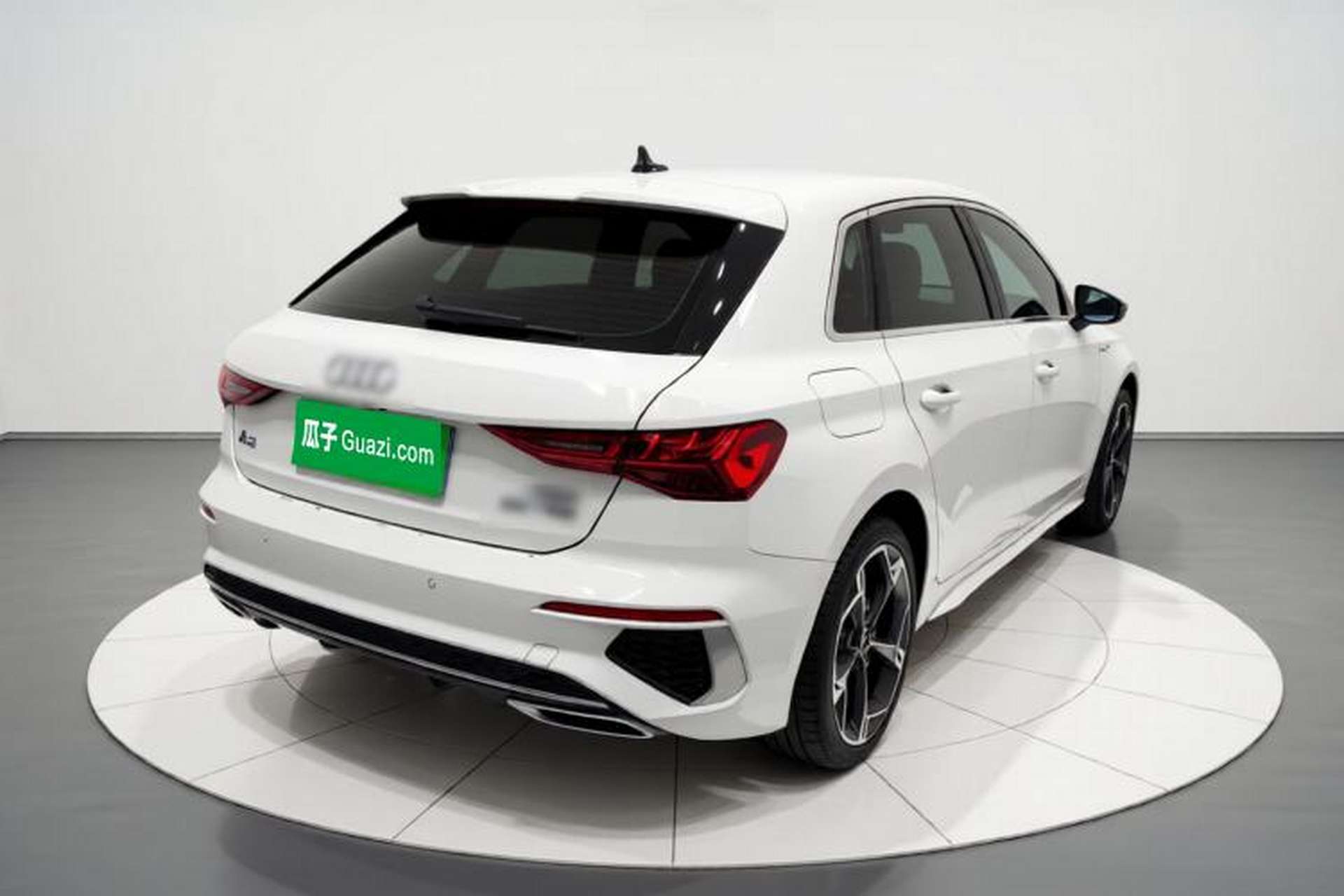 Used Audi A3 2024 Sportback 35 TFSI Luxury Sports Model Rear Right 45 Deg