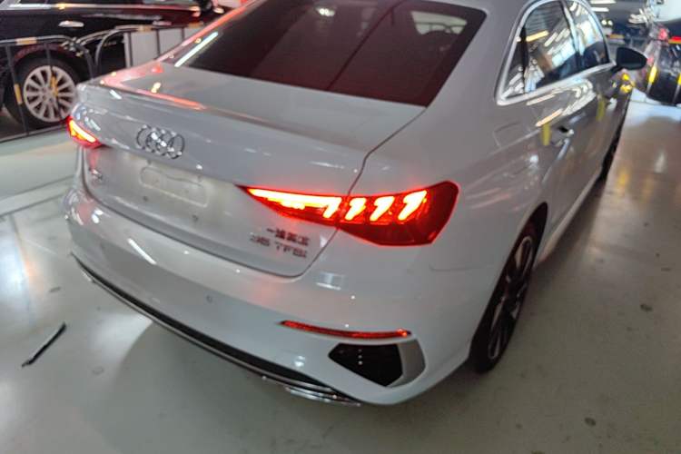 Used Audi A3 2024 A3L Limousine 35 TFSI Fashion Sport Model Rear Right 45 Deg