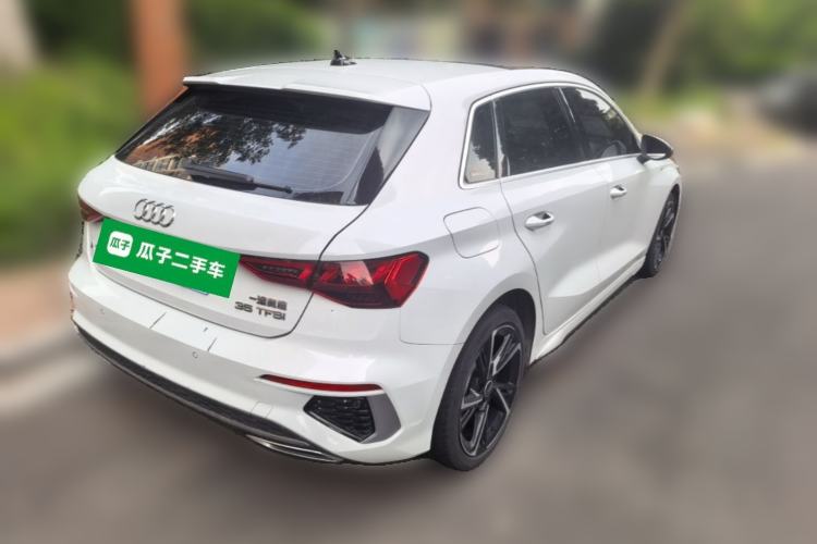 Used Audi A3 2024 Sportback 35 TFSI Fashionable Sports Model Rear Right 45 Deg