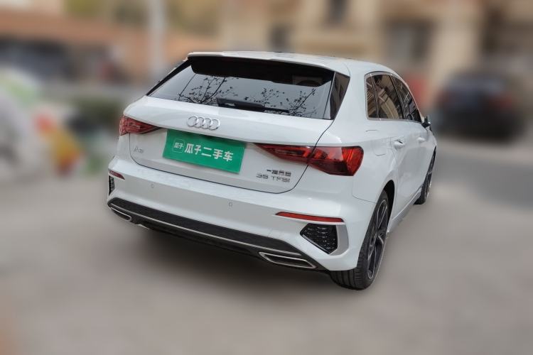 Used Audi A3 2024 Sportback 35 TFSI Fashionable Sports Model Rear Right 45 Deg