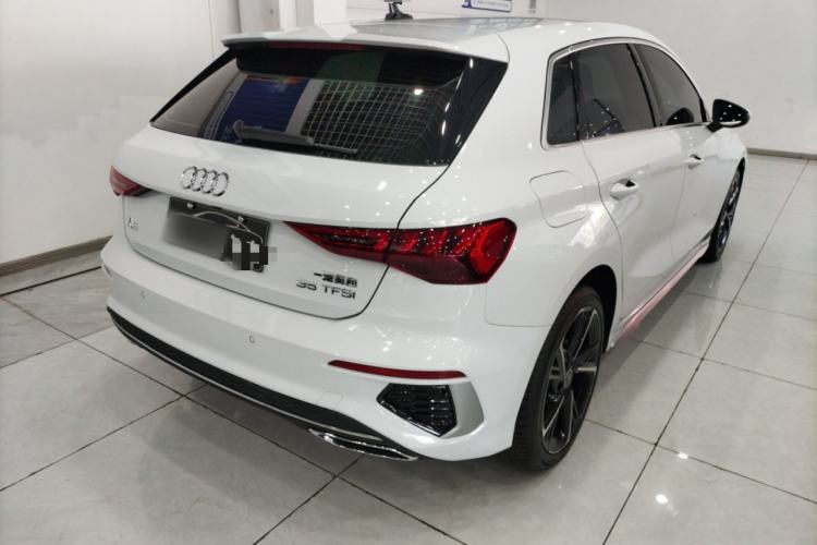 Used Audi A3 2024 Sportback 35 TFSI Fashionable Sports Model Rear Right 45 Deg