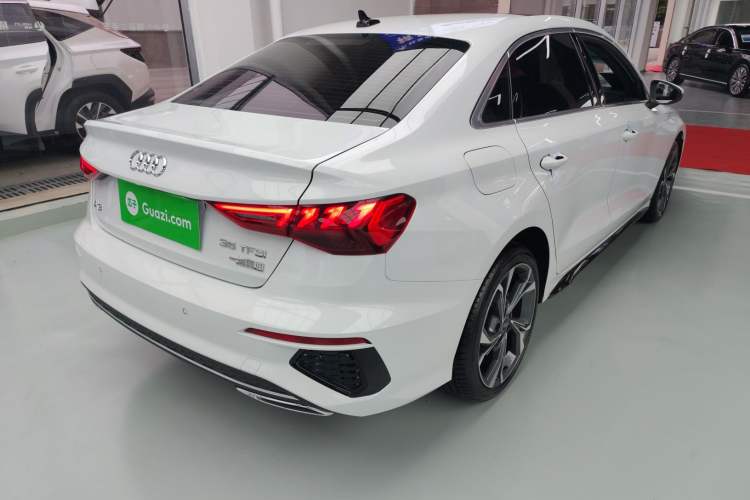 Used Audi A3 2024 A3L Limousine 35 TFSI Luxury Sport Edition Rear Right 45 Deg