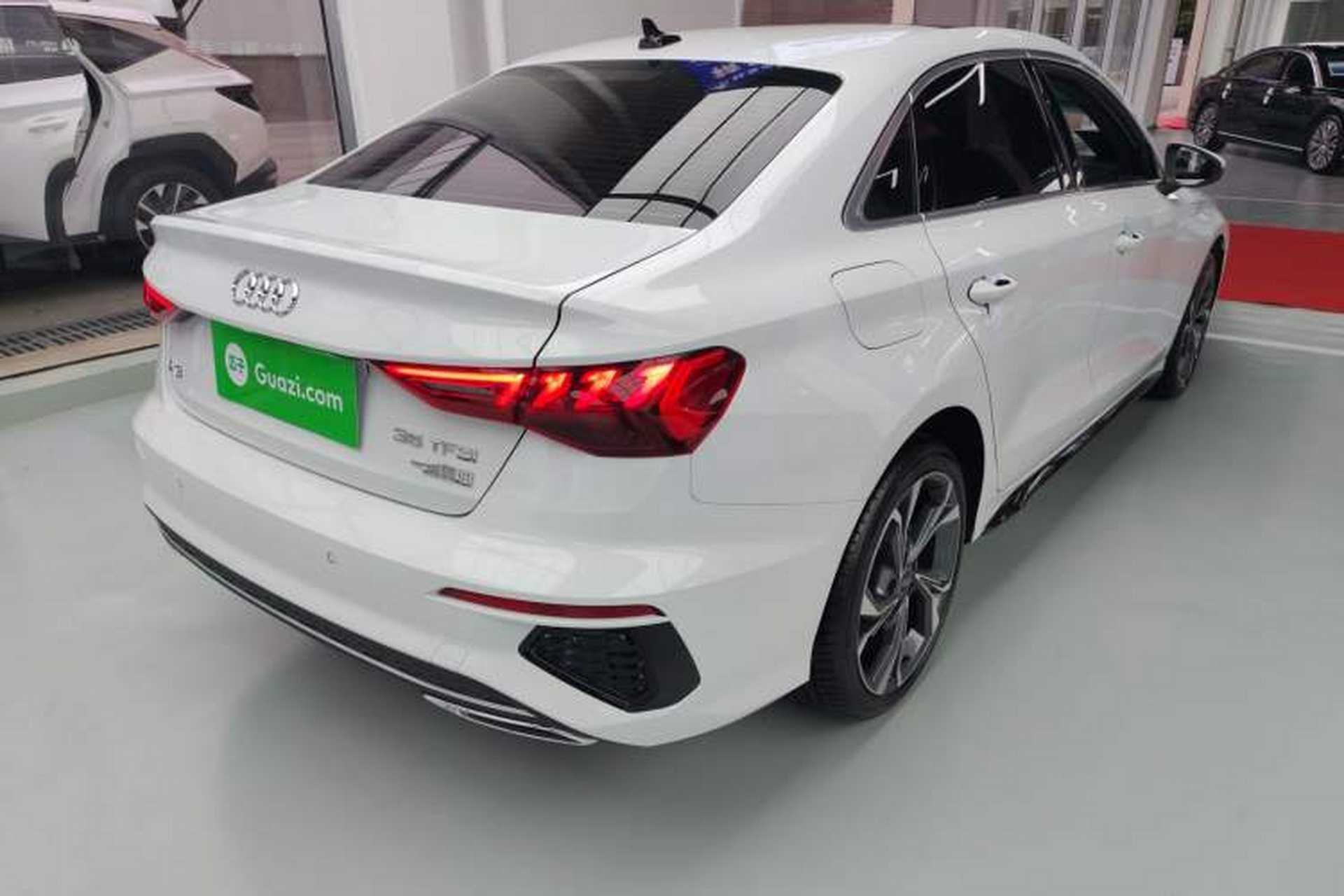 Used Audi A3 2024 A3L Limousine 35 TFSI Luxury Sport Edition Rear Right 45 Deg