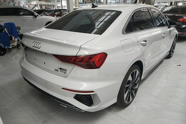Used Audi A3 2024 A3L Limousine 35 TFSI Fashion Sport Model Rear Right 45 Deg