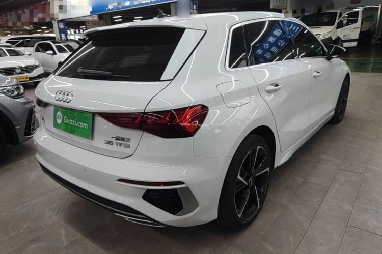 Used Audi A3 2024 Sportback 35 TFSI Fashionable Sports Model Rear Right 45 Deg