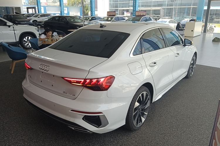 Used Audi A3 2024 A3L Limousine 35 TFSI Fashion Sport Model Rear Right 45 Deg