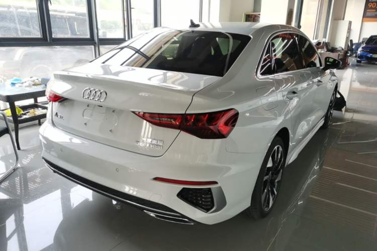 Used Audi A3 2024 A3L Limousine 35 TFSI Fashion Sport Model Rear Right 45 Deg