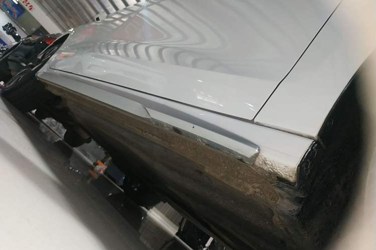 Used Audi A3 2024 A3L Limousine 35 TFSI Fashion Sport Model Right Side Sill