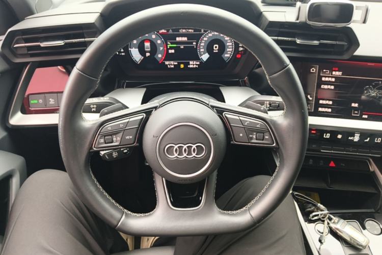 Used Audi A3 2024 A3L Limousine 35 TFSI Fashion Sport Model Steering Wheel