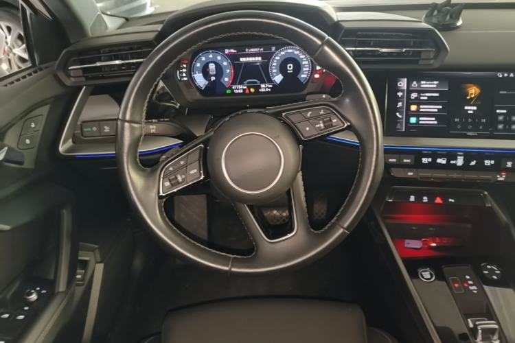 Used Audi A3 2024 A3L Limousine 35 TFSI Fashion Sport Model Steering Wheel
